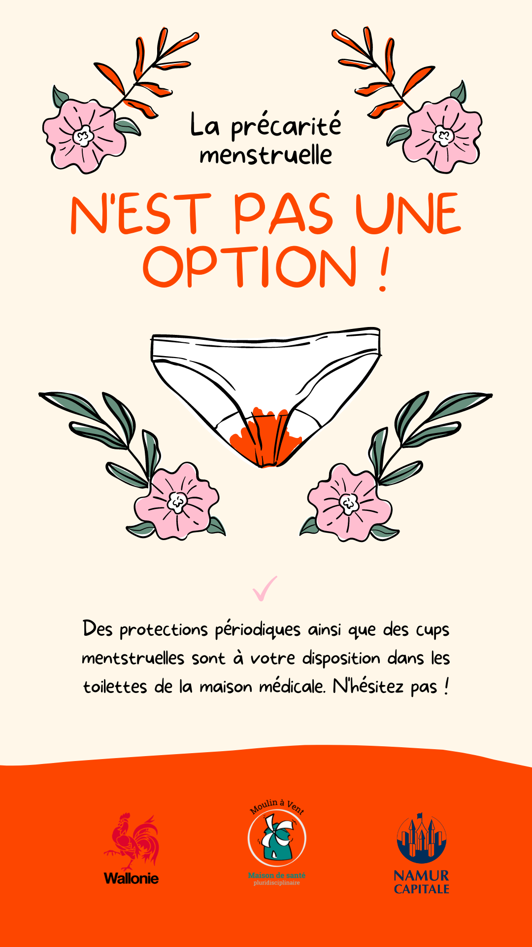 précarité menstruelle maison de santé moulin à vent bouge